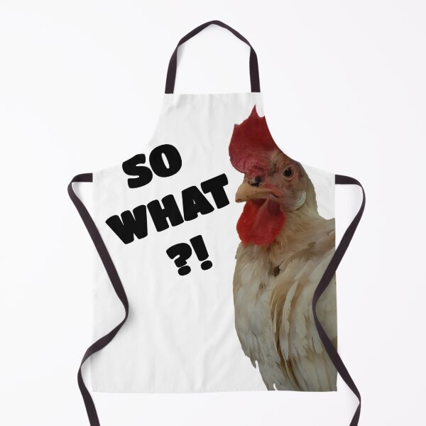 Item preview, I love chickens, so what? designed and sold by Joie-et-Poesie.