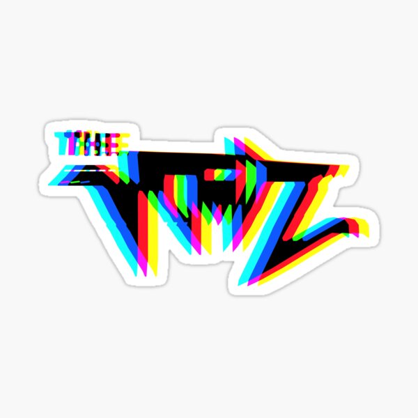 Le Voidz Trippy CMYK GTA Sticker