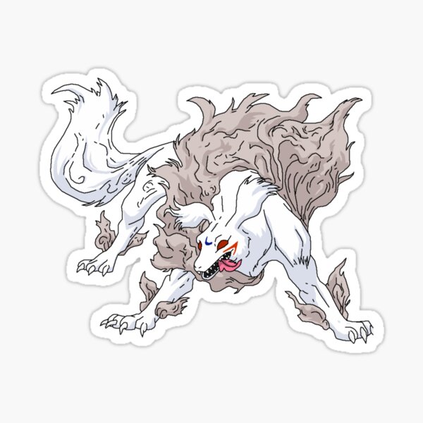 Inuyasha demon slayer Sticker