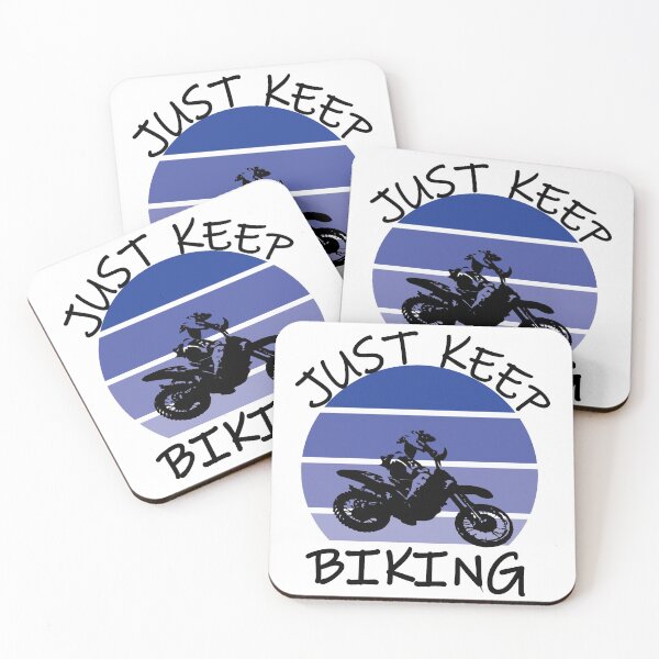 Item preview, Just Keep Biking designed and sold by Mathew Graphic.