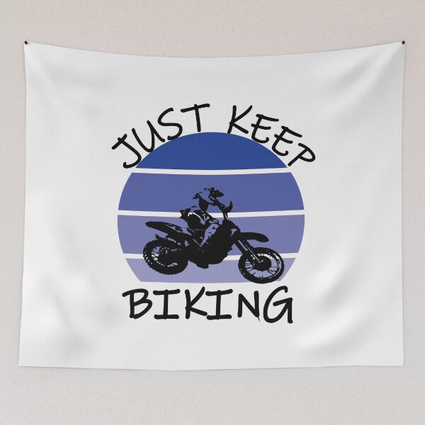 Item preview, Just Keep Biking designed and sold by Mathew Graphic.