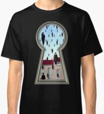 "Magritte from the lock" Classic T-Shirt