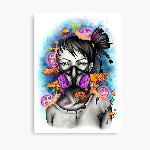 Aperçu de l'œuvre Toxic Girl créée et vendue par TattooVapeur.