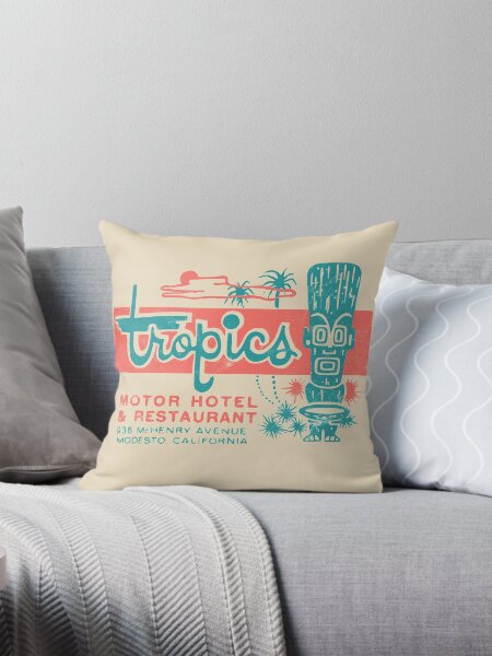 Item preview, Tropics Motor Hotel / Tiki / 1950s / Polynesian / Retro Surf Style designed and sold by Roger-C.