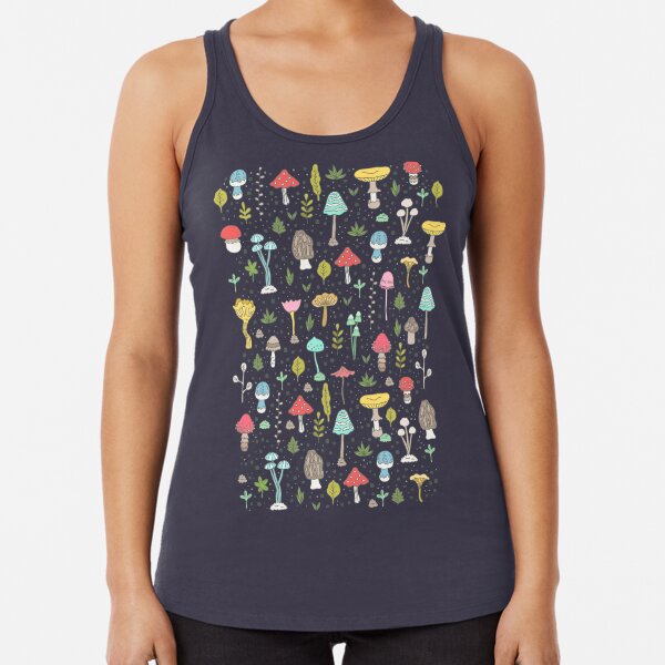 Mushrooms Racerback Tank Top
