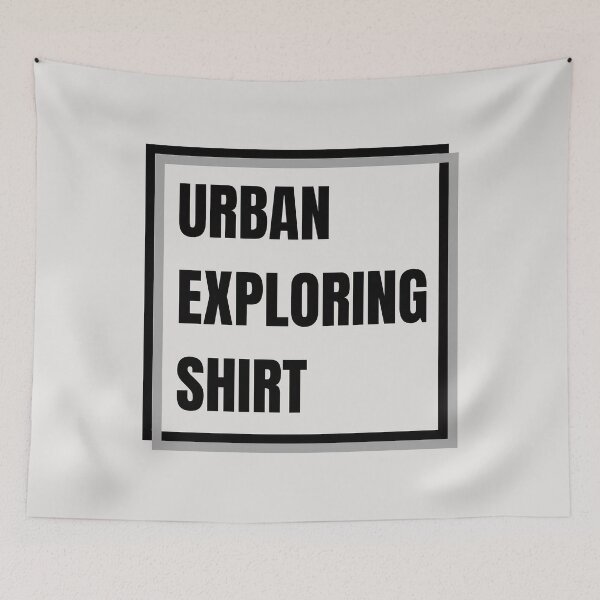 Item preview, Urban Exploring shirt designed and sold by crikz.