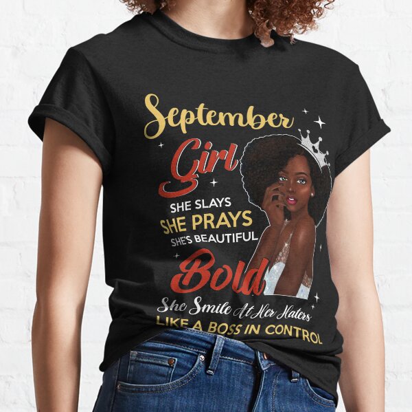  December Girl She Slays She Prays Beautiful Birthday T-Shirt  T-Shirt : Clothing, Shoes & Jewelry