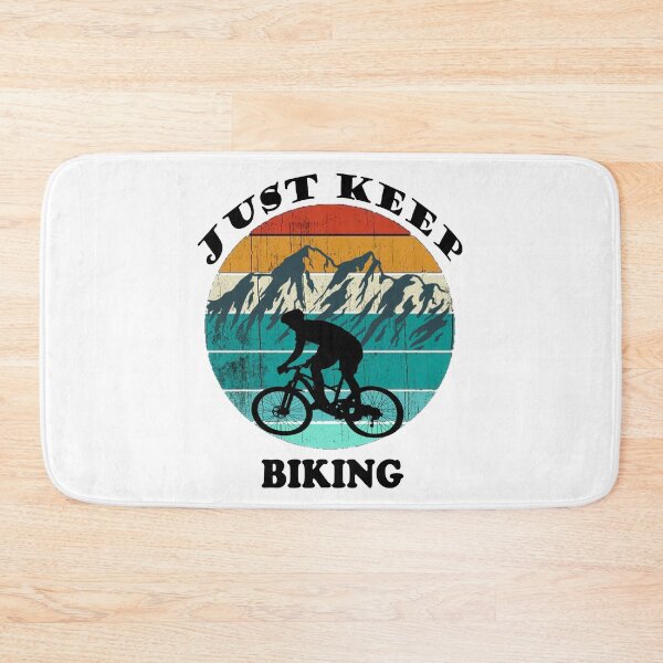 Item preview, Just Keep Biking designed and sold by TINASTORESHOPE.