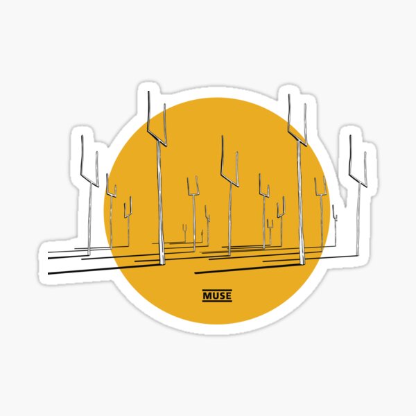 Color de Muse Origin of Symmetry Pegatina