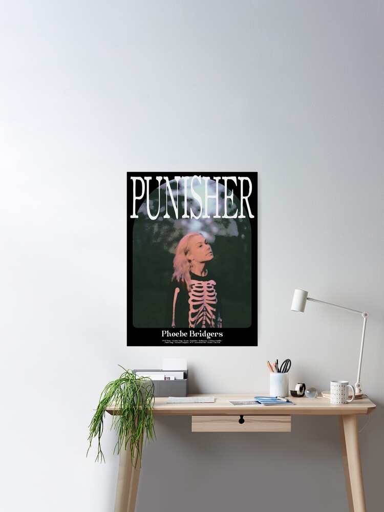 Phoebe Bridgers Punisher Alternative Album Poster Art Print for Sale by  albacinema