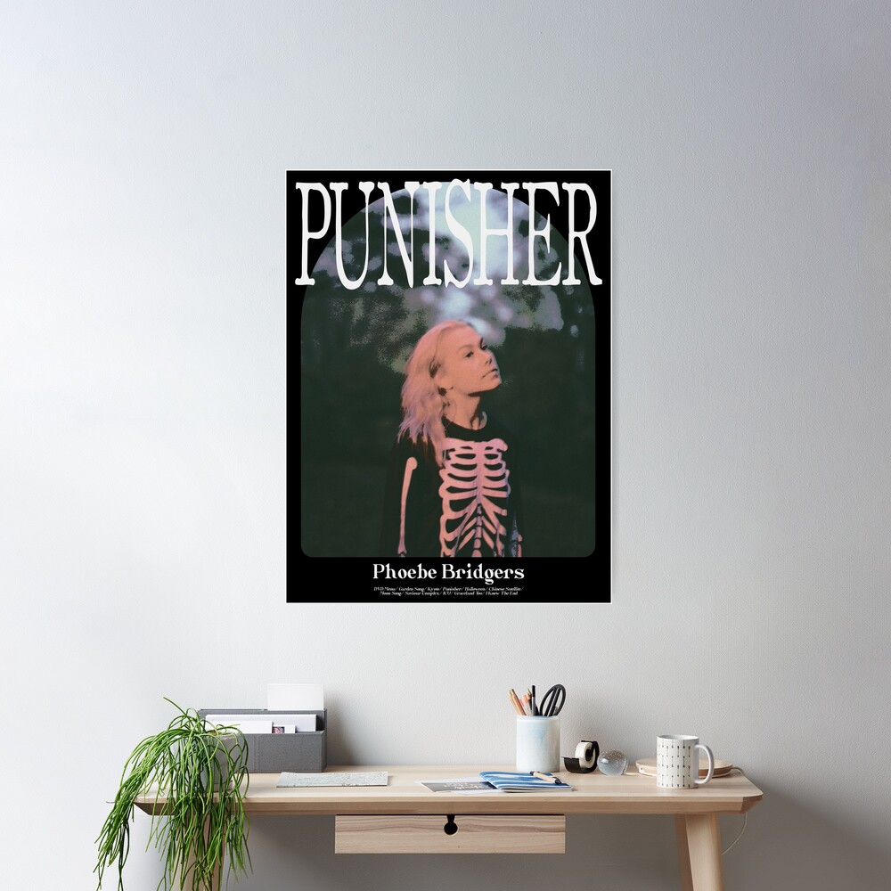 Phoebe Bridgers Punisher Alternative Album Poster Art Print for Sale by  albacinema