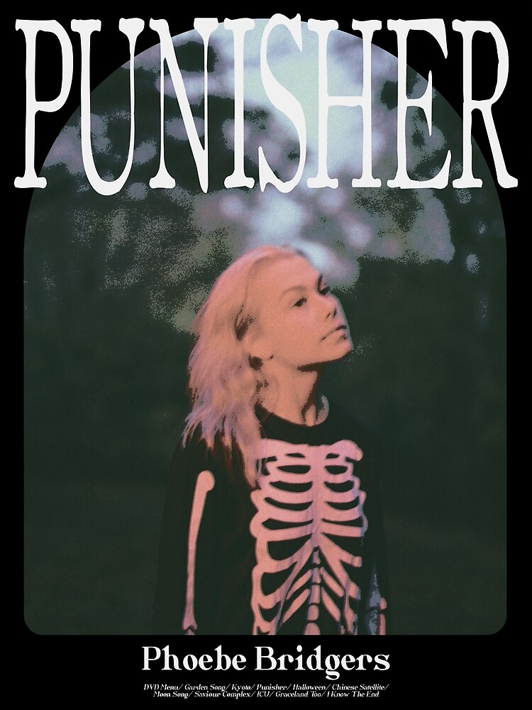 Phoebe Bridgers Punisher Alternative Album Poster Art Print for Sale by  albacinema