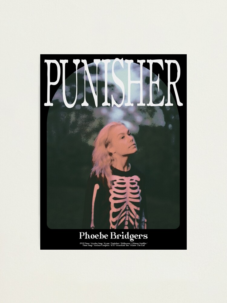 Phoebe Bridgers Punisher Alternative Album Poster Art Print for Sale by  albacinema