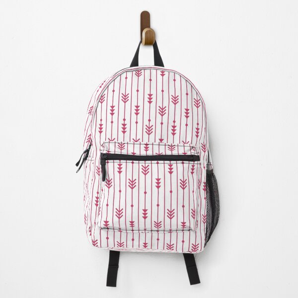 Item preview, Striped Minimalist White Arrows and Dots designed and sold by Colorful Misfits.
