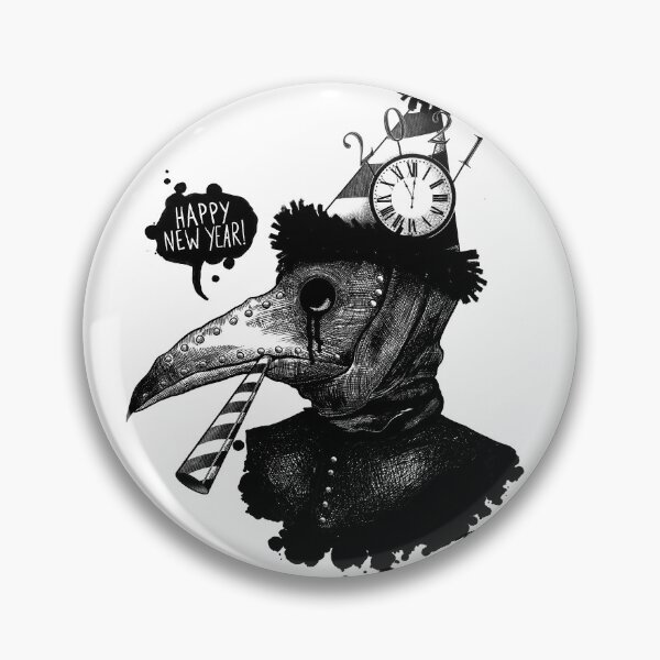 Item preview, Happy Plague Year! designed and sold by SketchedMess.