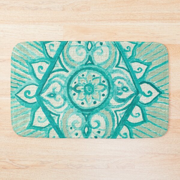 Item preview, Mint moroccan tile designed and sold by Carolin Bentbib.
