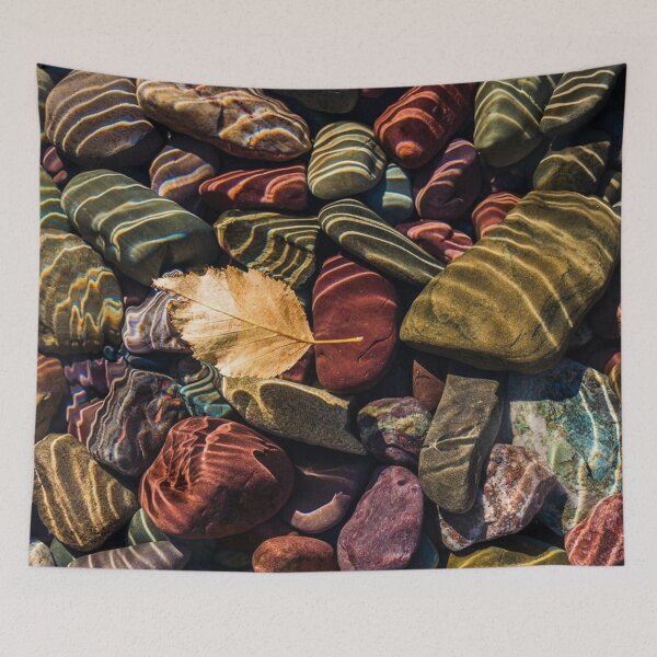 Item preview,  colorful stones in the stream designed and sold by 42youbest.
