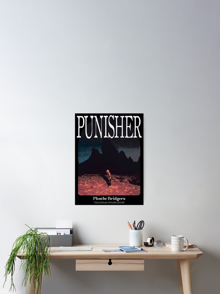 Phoebe Bridgers Punisher Alternative Album Poster Art Print for Sale by  albacinema