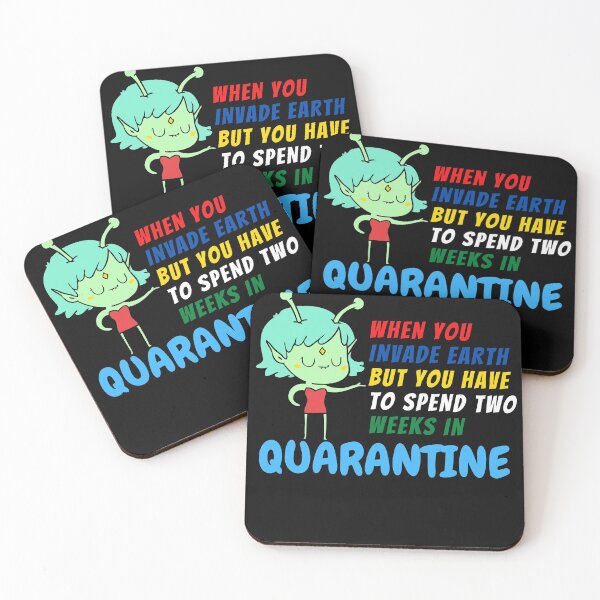 Item preview, when you invade earth but need to spend two weeks quarantine designed and sold by Ajith arts.