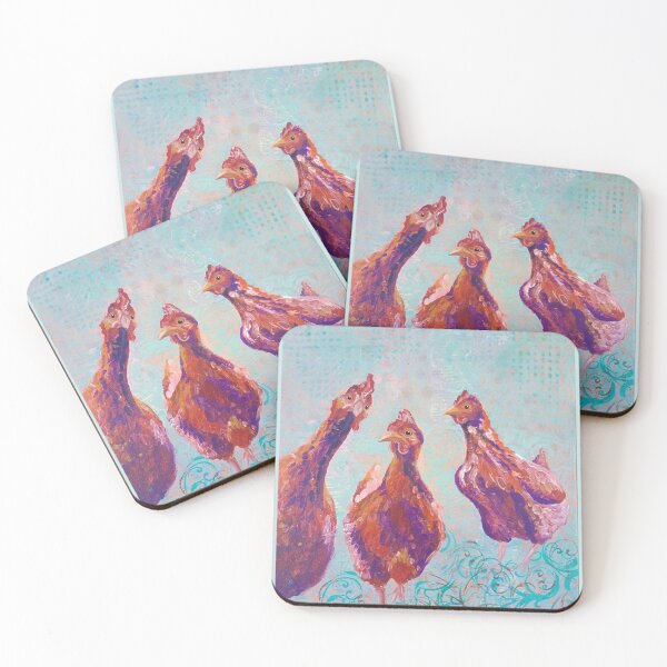 Item preview, Chicken Lookin' designed and sold by quirkeebird.