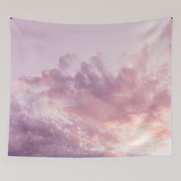 Item preview, Pink Purple Fluffy Clouds designed and sold by DebonitaDeore.