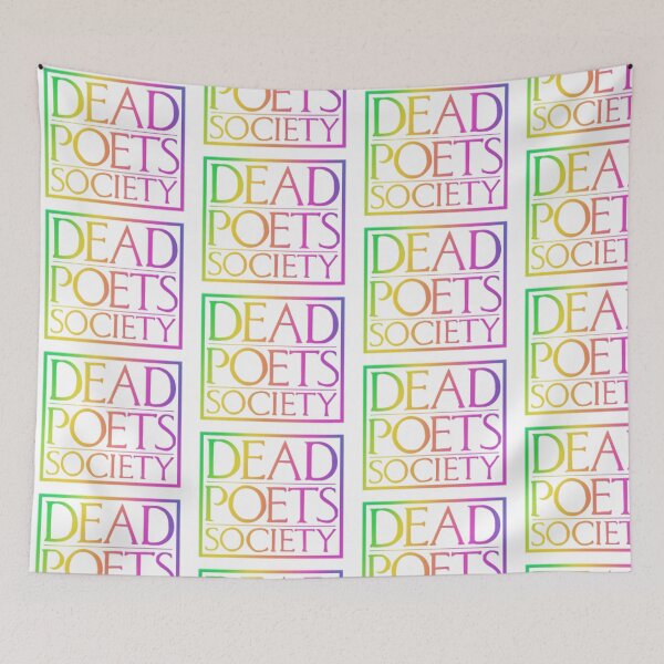 Item preview, Rainbow Dead Poets Society logo designed and sold by Gothicrelics.