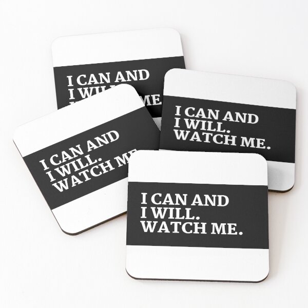Item preview, I Can And I Will Watch Me designed and sold by EmotionArt.