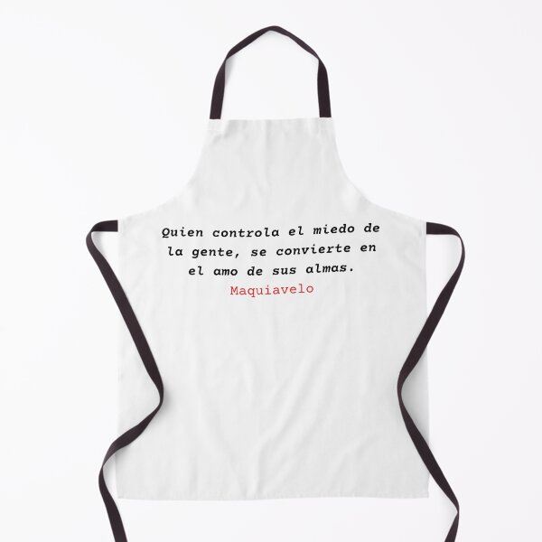 Item preview, Quien controla el miedo de la gente se convierte en el amo de sus almas - Nicolas Maquiavelo designed and sold by Vintage-TM.