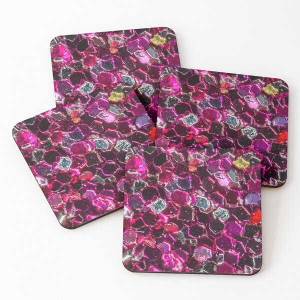 Item preview, Pretty Pink Glitter Sequins  designed and sold by Walk-It-Off.