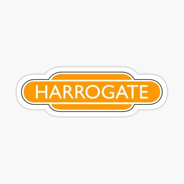 Item preview, Harrogate designed and sold by Railway-Signs.