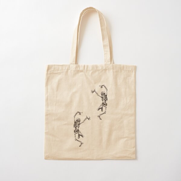 Dance With Death (Small and Doubled) Cotton Tote Bag