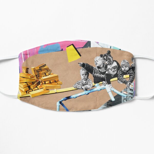 Collage Musikvideo SLAVE Flache Maske