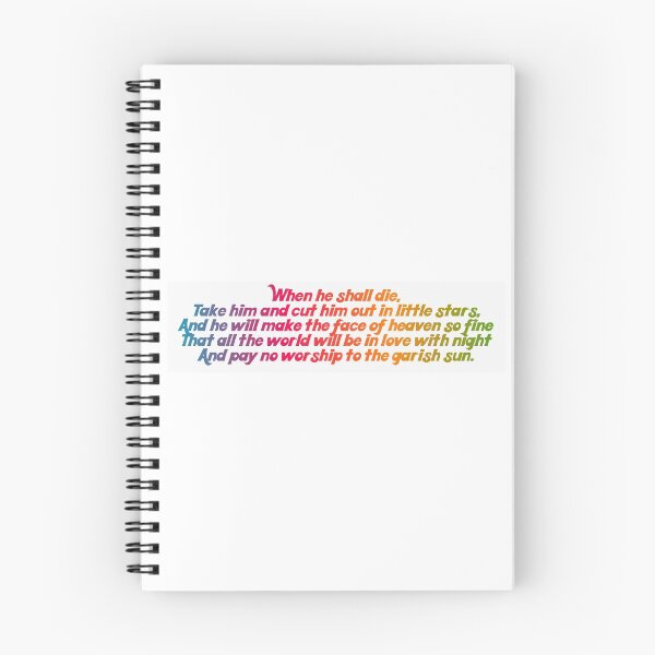 Item preview, Shakespeare Romeo and Juliet Quote designed and sold by Gothicrelics.