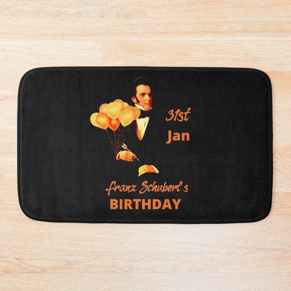 Artikelvorschau, Franz Schubert Geburtstag 31. Januar entworfen und verkauft von DesignsofNote.