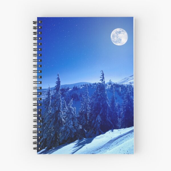 Item preview, Full Moon Winter Deep Forest designed and sold by JTS STORE.