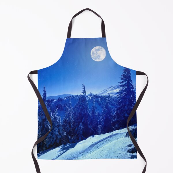 Item preview, Full Moon Winter Deep Forest designed and sold by JTS STORE.