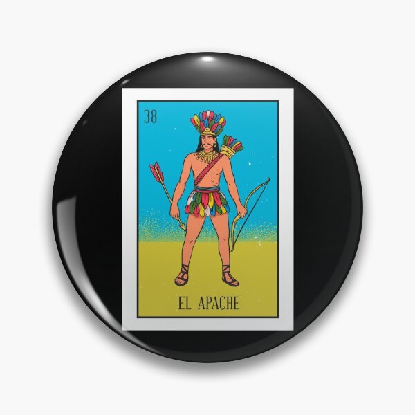 Item preview, El Apache Lottery Gift The Apache Card Mexican Lottery Gear designed and sold by DynamicDesign.