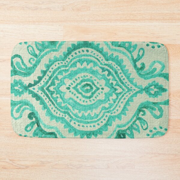 Item preview, Green moroccan tile designed and sold by Carolin Bentbib.