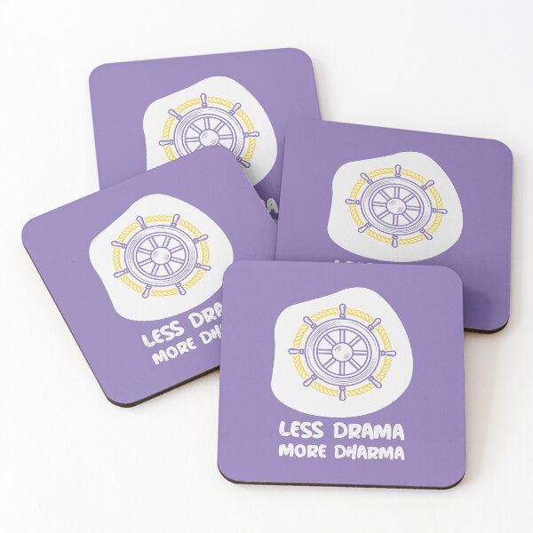 Item preview, Less Drama More Dharma designed and sold by Ayurveda Fun Store.