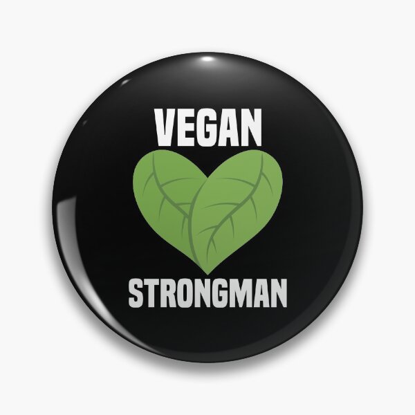 Item preview, Vegan Strongman Big Heart for Animals designed and sold by Nessshirts.