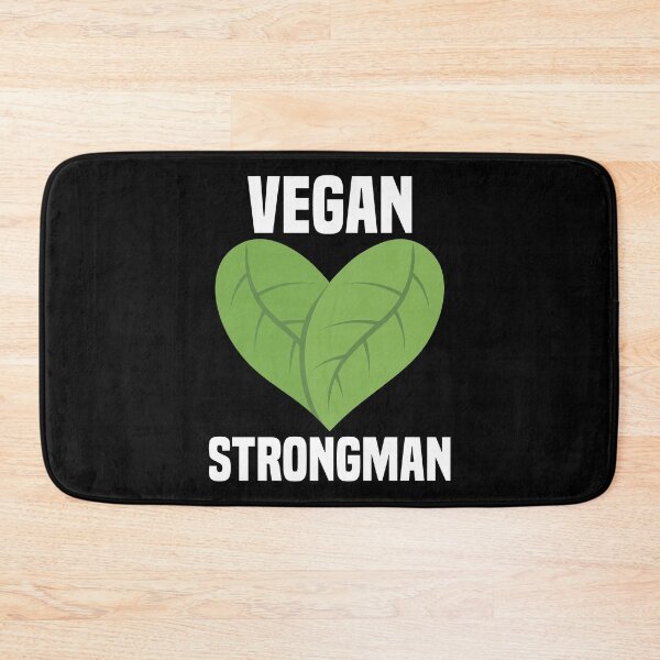 Item preview, Vegan Strongman Big Heart for Animals designed and sold by Nessshirts.