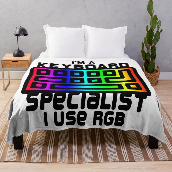 Item preview, I'm a keyboard specialist, i use RGB - funny meme designed and sold by ImaginarySouls.