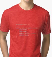 The Programmer function Tri-blend T-Shirt