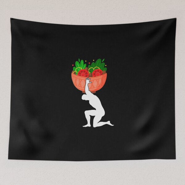 Item preview, Vegan Strongman Stone to Shoulder Salad designed and sold by Nessshirts.