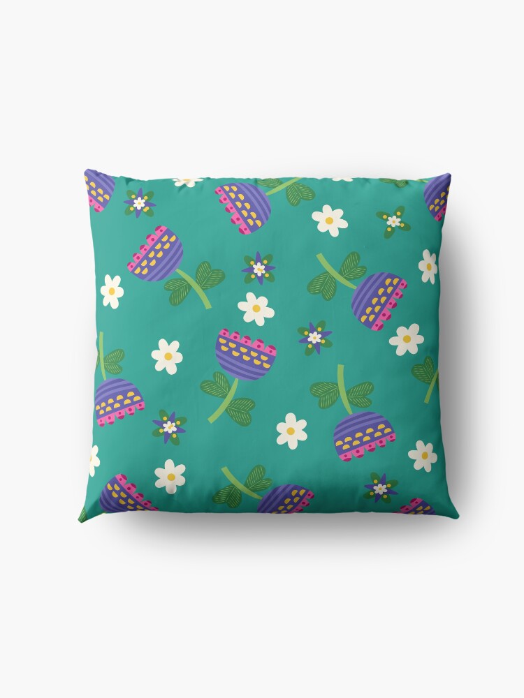 Alternate view of Summer Daydreams Floor Pillow
