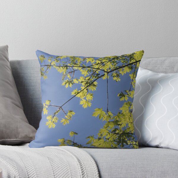 Item preview, Canadian leafs with blue sky background designed and sold by Vinkie.
