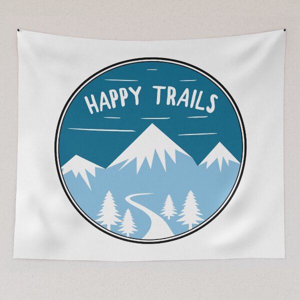 Item preview, Happy Trails Hiking designed and sold by Esskay Designs.