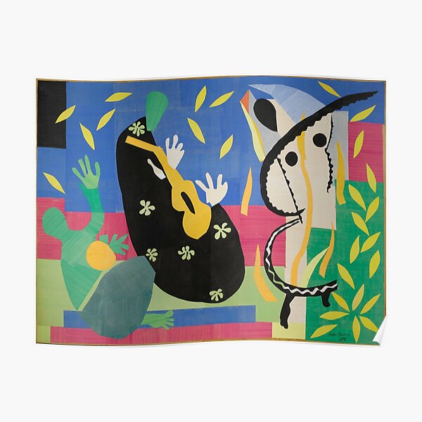 Matisse - The Sadness of the King - 1952 Poster