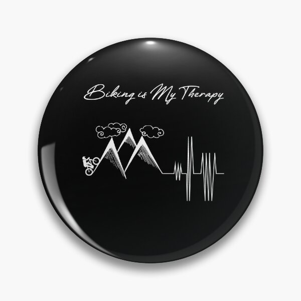 Item preview, biking is my therapy designed and sold by PRINTED ..