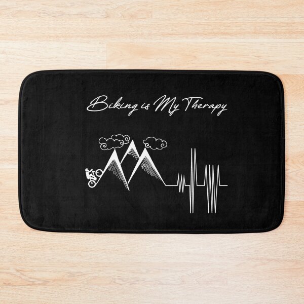 Item preview, biking is my therapy designed and sold by PRINTED ..
